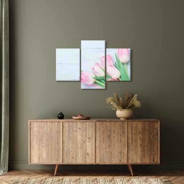 Kép - tulipán csokor (90x60 cm)