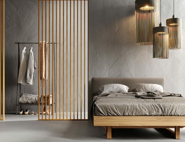 MDF válaszfal Riflaj, LDA PREMIUM, Saragossa tölgy, 275x58 cm