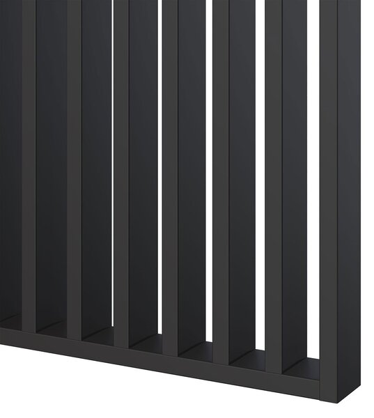 Falfestő MDF válaszfal, LDA PREMIUM, fekete, 275x58 cm