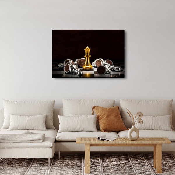 Kép - Sakkfigurák (90x60 cm)
