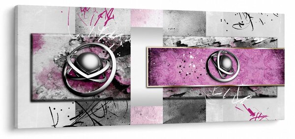 Az absztrakció képe (120x50 cm)
