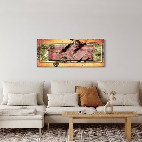 Absztrakt kép (120x50 cm)