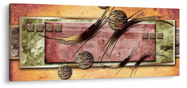 Absztrakt kép (120x50 cm)