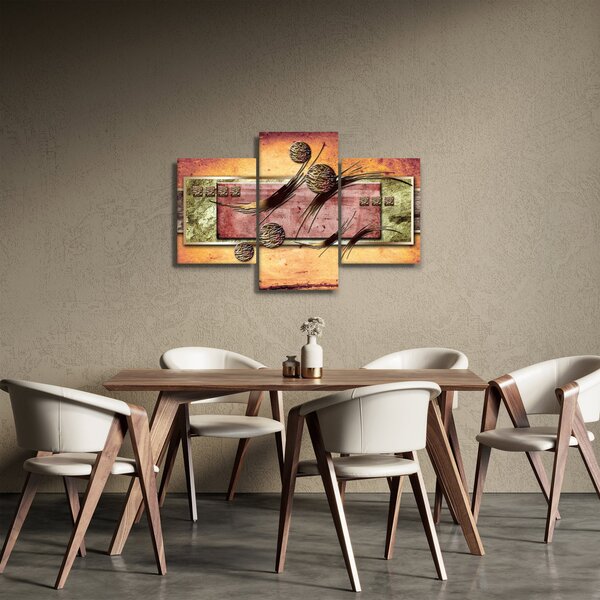 Absztrakt kép (90x60 cm)