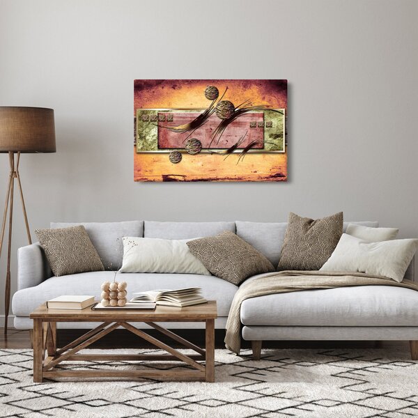 Absztrakt kép (90x60 cm)