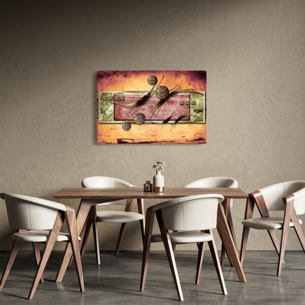 Absztrakt kép (90x60 cm)