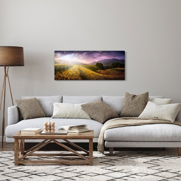 Tájkép (120x50 cm)