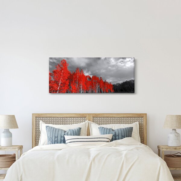 Kép - fák őszi színben (120x50 cm)