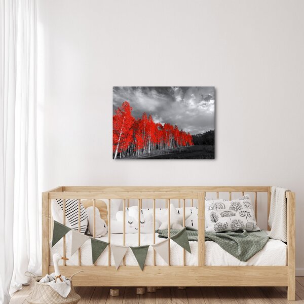 Kép - fák őszi színben (70x50 cm)