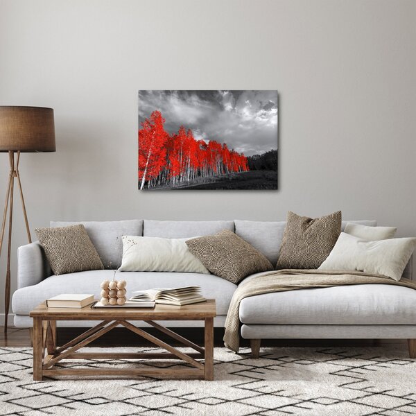 Kép - fák őszi színben (70x50 cm)