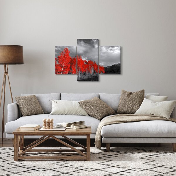 Kép - fák őszi színben (90x60 cm)