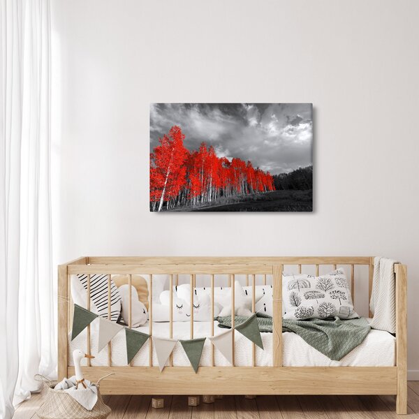 Kép - fák őszi színben (90x60 cm)