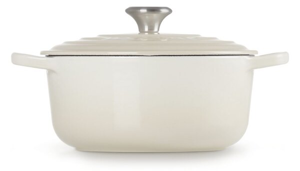 Le Creuset Signature kerek öntöttvas sütő-főzőedény, 20cm, 2,4 l, habcsók