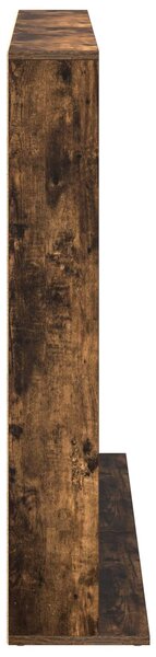 VidaXL CD szekrény 2 db Füstös Tölgy 65 x 23,5 x 97,5 cm Szerelt Fa