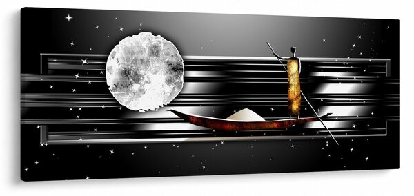 Egy őskori festmény képe (120x50 cm)