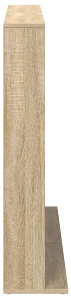 VidaXL CD szekrény 2 db Sonoma Tölgy 65 x 23,5 x 97,5 cm Szerelt Fa