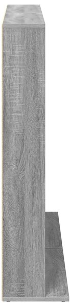 VidaXL CD szekrény 2 db Szürke Sonoma 65 x 23,5 x 97,5 cm Szerelt Fa