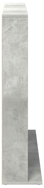 VidaXL CD szekrény 2 db Betonszürke 65 x 23,5 x 97,5 cm Szerelt Fa