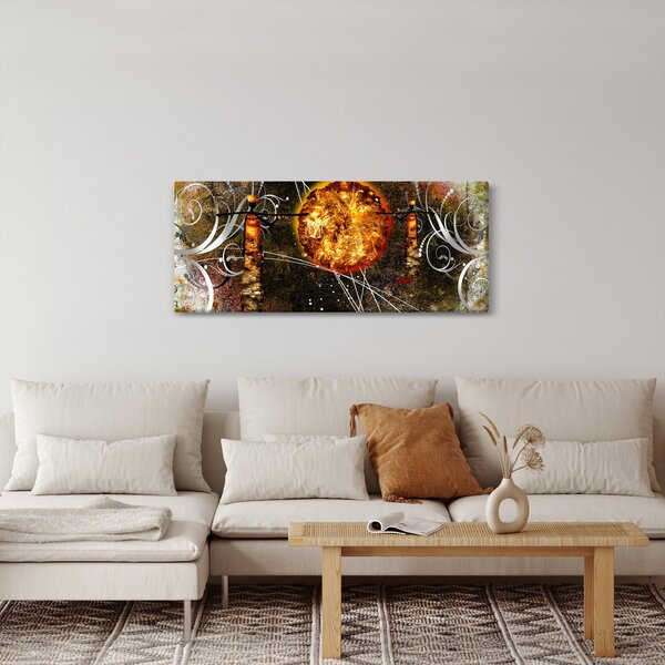 Egy őskori festmény képe (120x50 cm)