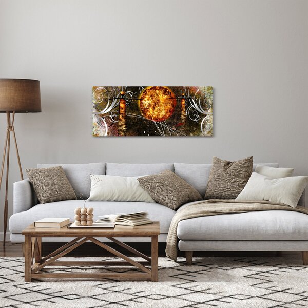 Egy őskori festmény képe (120x50 cm)