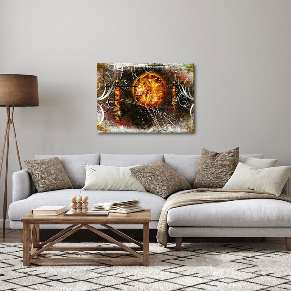 Egy őskori festmény képe (70x50 cm)