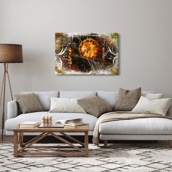 Egy őskori festmény képe (90x60 cm)