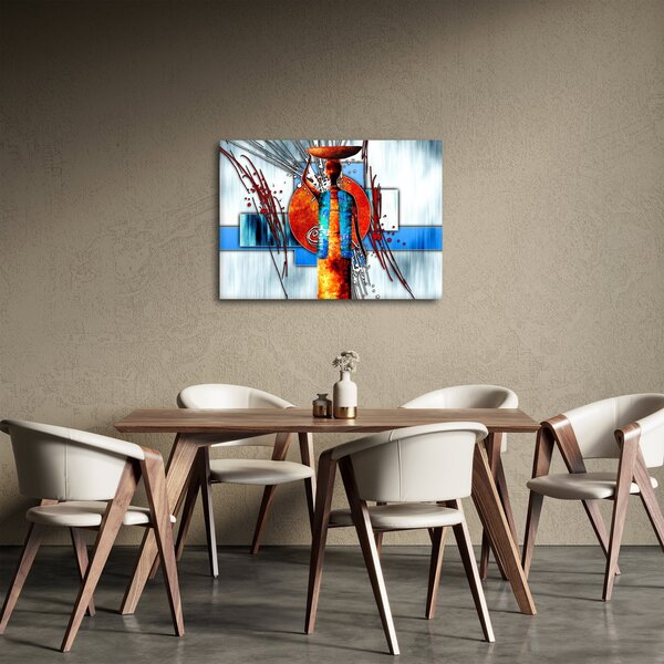 Egy ősi ember képének festménye (70x50 cm)