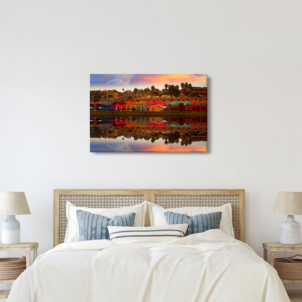Kép - A nyári úszások helyszíne (90x60 cm)