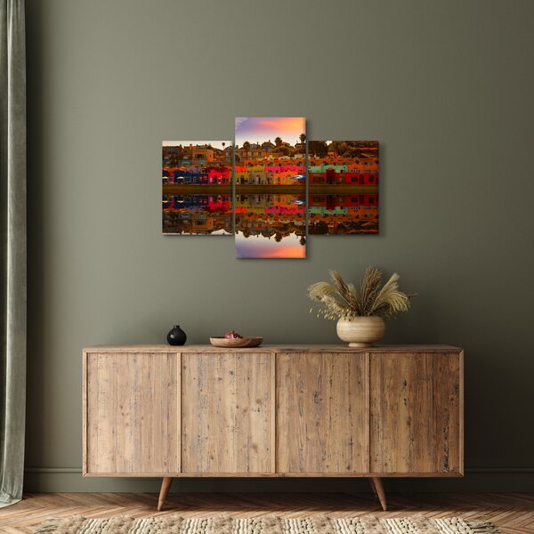 Kép - A nyári úszások helyszíne (90x60 cm)