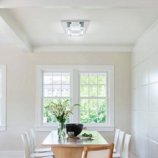 Mennyezeti LED kristály lámpa Glamour 8W APP406-C