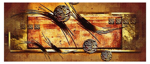 Az absztrakció képe (120x50 cm)
