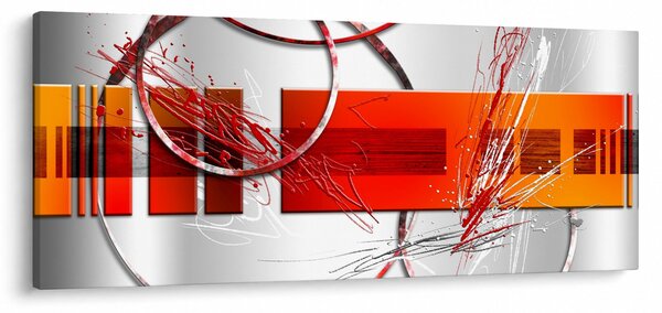 Absztrakt kép (120x50 cm)
