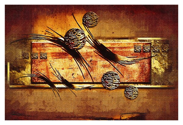 Az absztrakció képe (90x60 cm)