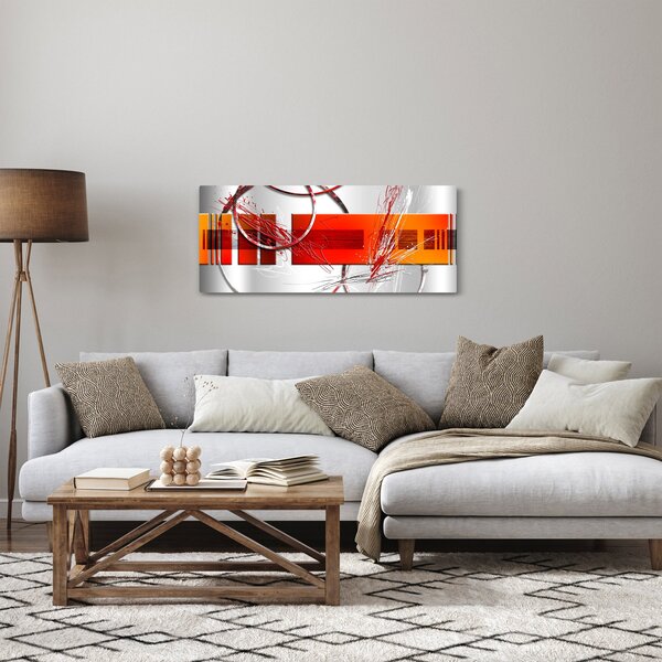 Absztrakt kép (120x50 cm)