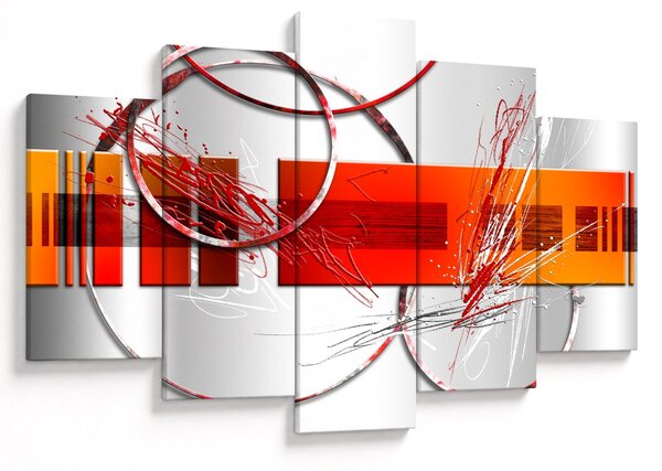 Absztrakt kép (150x105 cm)