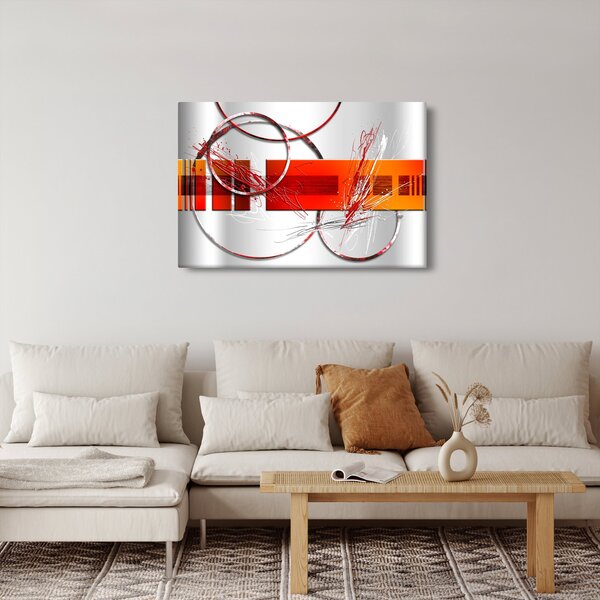 Absztrakt kép (90x60 cm)