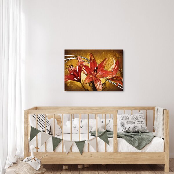 Kép a liliomvirágokról (70x50 cm)