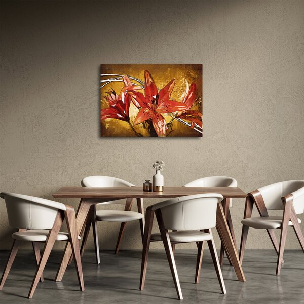 Kép a liliomvirágokról (70x50 cm)