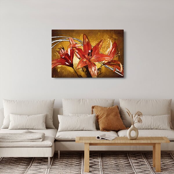 Kép a liliomvirágokról (90x60 cm)