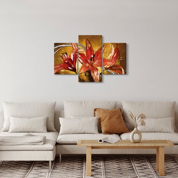 Kép a liliomvirágokról (90x60 cm)