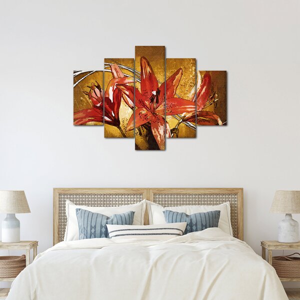 Kép a liliomvirágokról (150x105 cm)