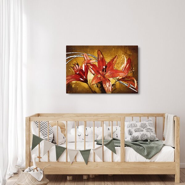 Kép a liliomvirágokról (90x60 cm)