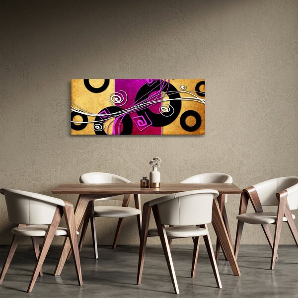 Az absztrakció képe (120x50 cm)