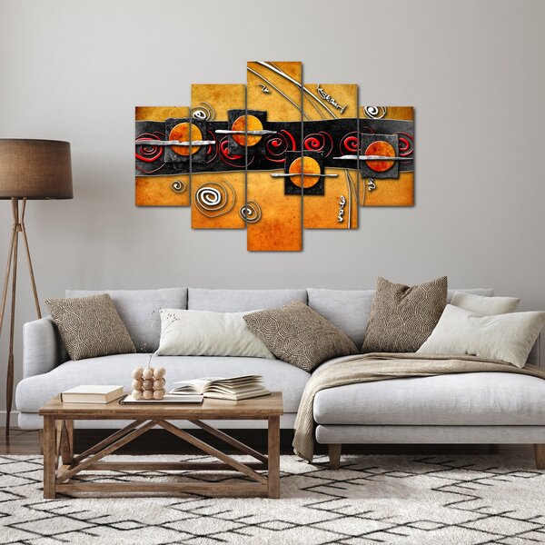 Az absztrakció képe - Bolygók (150x105 cm)