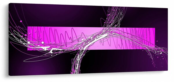 Absztrakt kép (120x50 cm)