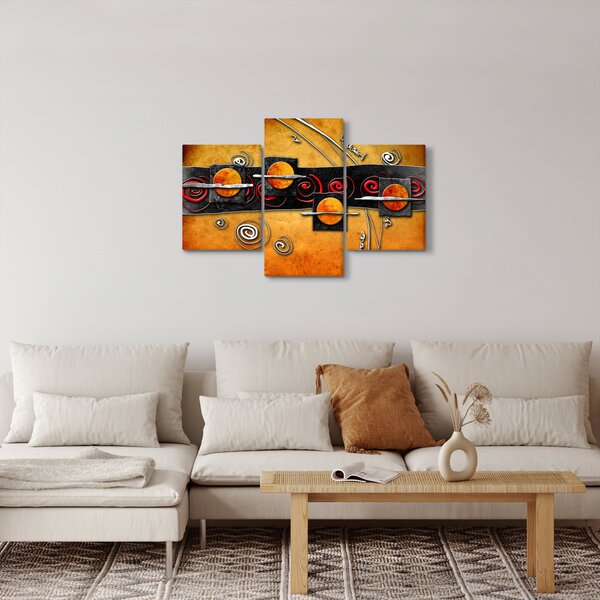 Az absztrakció képe - Bolygók (90x60 cm)