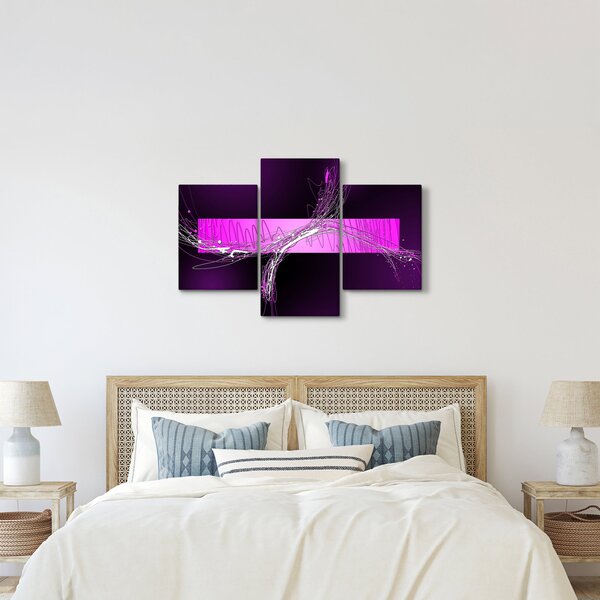 Absztrakt kép (90x60 cm)