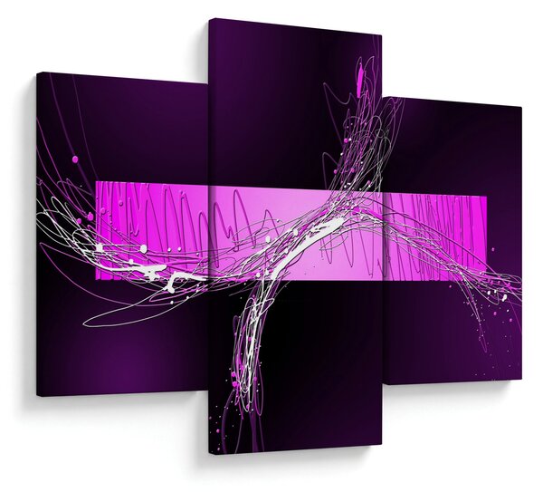 Absztrakt kép (90x60 cm)