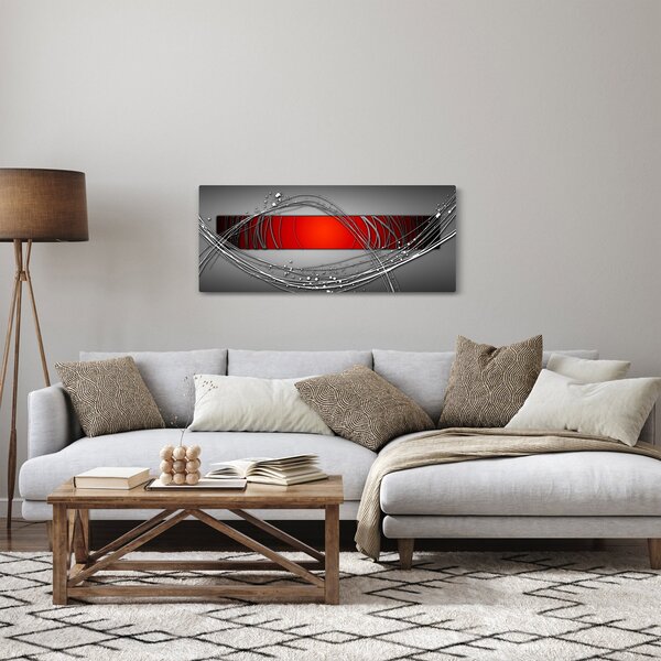 Absztrakt kép (120x50 cm)
