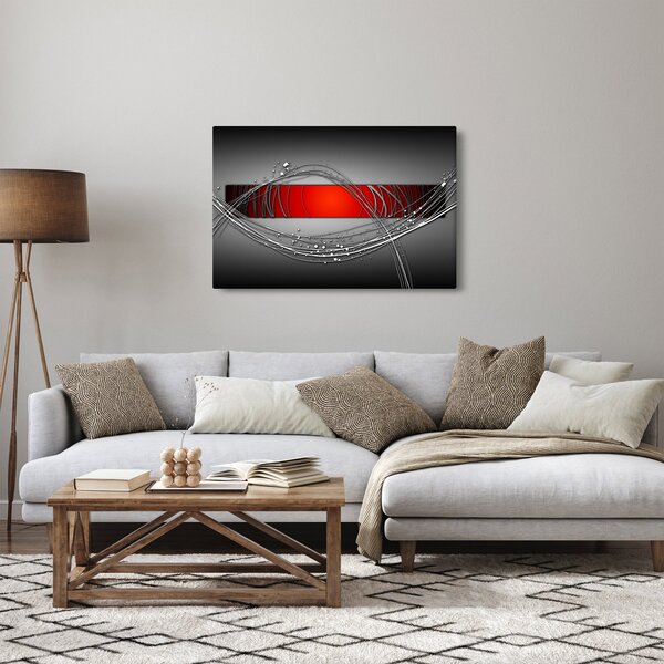 Absztrakt kép (90x60 cm)